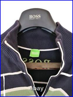 Mens HUGO BOSS GOLF Green label 1/4 zip Jumper/Sweater size XL. RRP £225