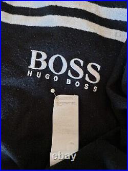 Mens HUGO BOSS GOLF Green label 1/4 zip Jumper/Sweater size large. RRP £225