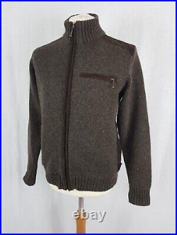 Mens Harkila Size M/40-42 Hunting Shooting Cardigan Jumper Sweater Pure Wool