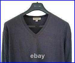 Mens LONDON by BURBERRY cotton Jumper/Sweater size large. Immaculate RRP £325