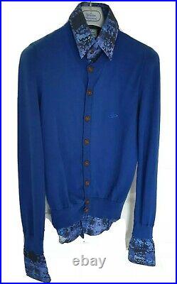 Mens MAN VIVIENNE WESTWOOD cardigan/sweater/jumper/shirt size small. RRP £325