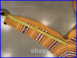 Mens NWT Rag & Bone New York Yellow Multi Color Wesley Fairisle Crew Sweater, M