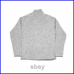 Mens PATAGONIA Better Sweater Polyester 1/4 Quarter Zip Jumper Sweatshirt M