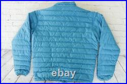 Mens PATAGONIA Blue Goose Down Puffer Sweater Jacket Medium $229