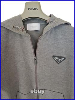 Mens PRADA Full zip Hoodie/Jumper/Sweater/Fleece Size XL 46 chest. RRP £1,650 Mens PRADA Full zip Hoodie/Jumper/Sweater/Fleece Size XL 46 chest. RRP £1,650