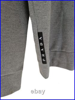 Mens PRADA Full zip Hoodie/Jumper/Sweater/Fleece Size XL 46 chest. RRP £1,650 Mens PRADA Full zip Hoodie/Jumper/Sweater/Fleece Size XL 46 chest. RRP £1,650