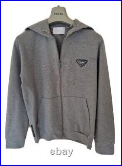 Mens PRADA Full zip Hoodie/Jumper/Sweater/Fleece Size XL 46 chest. RRP £1,650 Mens PRADA Full zip Hoodie/Jumper/Sweater/Fleece Size XL 46 chest. RRP £1,650