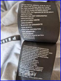 Mens PRADA Full zip Hoodie/Jumper/Sweater/Fleece Size XL 46 chest. RRP £1,650