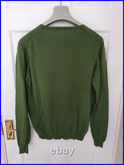 Mens PRADA cotton/cashmere sweater/jumper. Size EU50/UK40 medium RRP £295