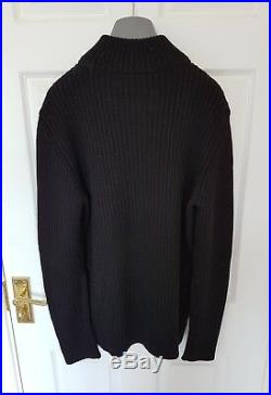 Mens PRADA full zip lambswool Jumper/Sweater. Size medium. Immaculate. RRP £895