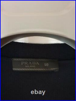 Mens PRADA lambswool cardigan/jumper/Sweater. Size EU50/UK40 medium RRP £695