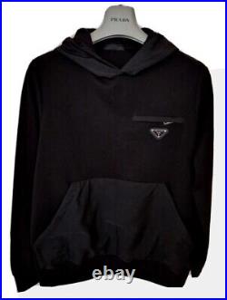 Mens PRADA overhead Hoodie/Jumper/Sweater/Fleece Size small/medium. RRP £1495