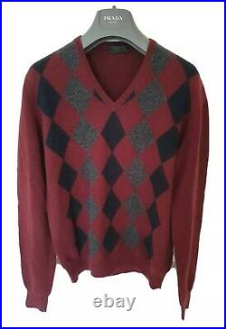 Mens PRADA wool sweater/jumper. Size EU50/UK40 medium RRP £475