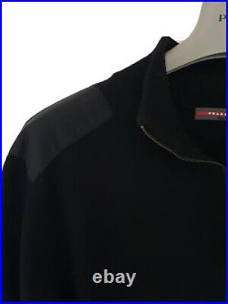 Mens PRADA ¼ zip wool Jumper/Sweater/Jacket/Coat. Size 52/XL. RRP £895