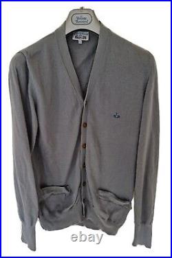 Mens VIVIENNE WESTWOOD cardigan/sweater/jumper size Large/medium RRP £325
