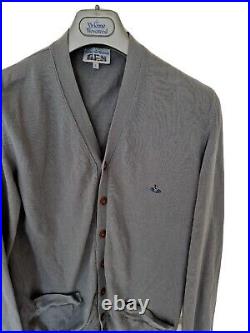 Mens VIVIENNE WESTWOOD cardigan/sweater/jumper size Large/medium RRP £325