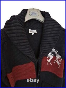 Mens VIVIENNE WESTWOOD lambswool cardigan/sweater/jumper size medium RRP £345