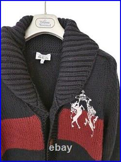 Mens VIVIENNE WESTWOOD lambswool cardigan/sweater/jumper size medium RRP £345