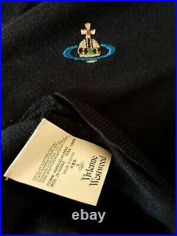 Mens VIVIENNE WESTWOOD silk cardigan/sweater/jumper size large/medium RRP£775