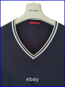 Mens chic PRADA cotton sweater/jumper. Size EU50/UK40 medium RRP £295