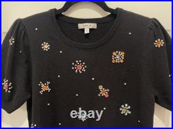 Milly Beaded Sweater Size Medium