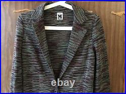 Missoni Cardigan Jacket women's Multicolored Sweater size M