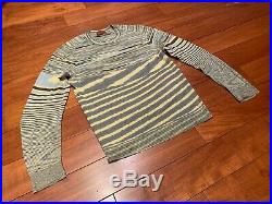 Missoni Men's Cashmere Silk Multi-Striped Sweater