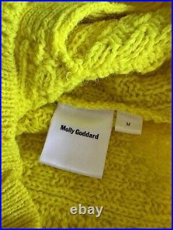 Molly Goddard Cardigan Fluoro yellow M ex cond