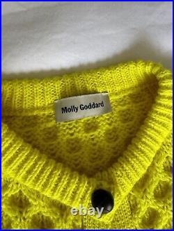 Molly Goddard Cardigan Fluoro yellow M ex cond