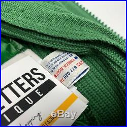 Moncler Mens Knitted Green Down Gilet Puffer Zip Jacket Sweater M L Medium 2 3