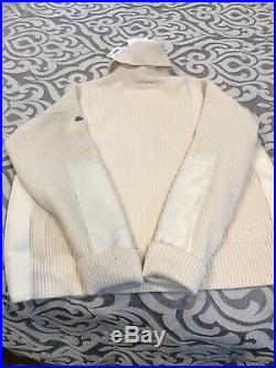 Moncler Wemen Size M Off White Sweater