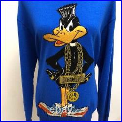 Moschino Couture Daffy Duck Wool Sweater Jumper Womens Medium Looney Tunes