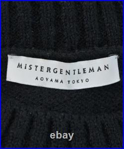 Mr. GENTLEMAN Sweaters Black M 2200591717013