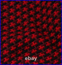 Mr P Men's Wool Intarsia Heavy Chunky Jacquard Knit Crewneck Sweater M Italy