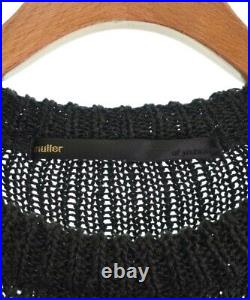 Muller of yoshiokubo Knitwear/Sweater Black(Glitter) 38(Approx. M) 2200370685076