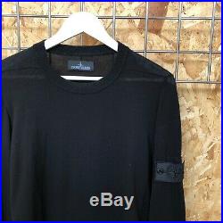 NEW £395 Stone Island Shadow Project crewneck jumper/sweater M MEDIUM black