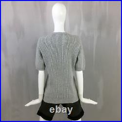 NEW Brunello Cucinelli Ladies LUREX Cashmere Knit Jumper Sweater Size XS US2
