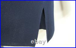 NEW Eileen Fisher Ultra Fine Merino Straight Long Cardigan Midnight M #S7875