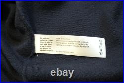 NEW Eileen Fisher Ultra Fine Merino Straight Long Cardigan Midnight M #S7875