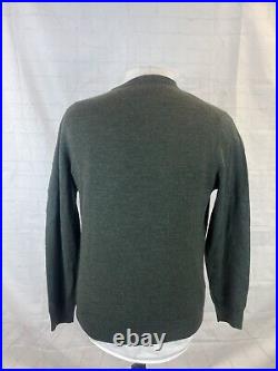 NEW FALL/WINTER Jos A. Bank Men's Olive Green Merino Wool Sweater M $148