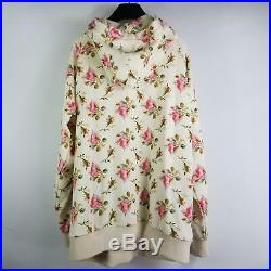 NEW GUCCI Floral Rose Print Hoodie Sweater Rare Runway Sold Out M Medium