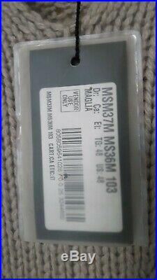 NEW! Giorgio Armani 100% CASHMERE Sweater Shawl Collar IT48 Thick Medium / Large