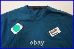 NEW Greyson Golf Crewneck Sweater Mens Size Medium STORM V-Neck 984I 01214100