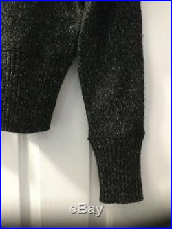 NEW Isabel Marant Etoile Grey Marked Herwitt Cropped Jumper Sweater Size Medium