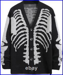 NEW! TWENTY ONE PILOTS Cardigan - Inspired Men's Cardigan Skeleton Sweater