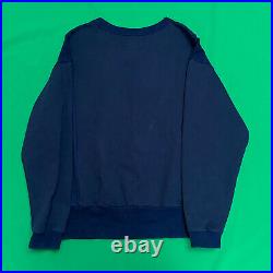 NICHOLAS DALEY Sweatshirt Sweater Jumper Mens Navy Long Sleeve Size 36 Medium M