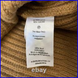 NWT Everlane Women's 100% Wool Brown Cardigan Sweater Size M