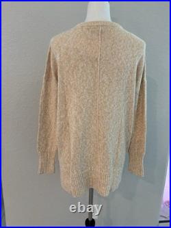 NWT Lilly Pulitzer Bedford Women's Sweater Wicker Tan Marl Medium