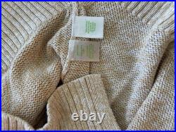 NWT Lilly Pulitzer Bedford Women's Sweater Wicker Tan Marl Medium