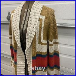 NWT Pendleton Harding Long Sweater Medium Open Cardigan